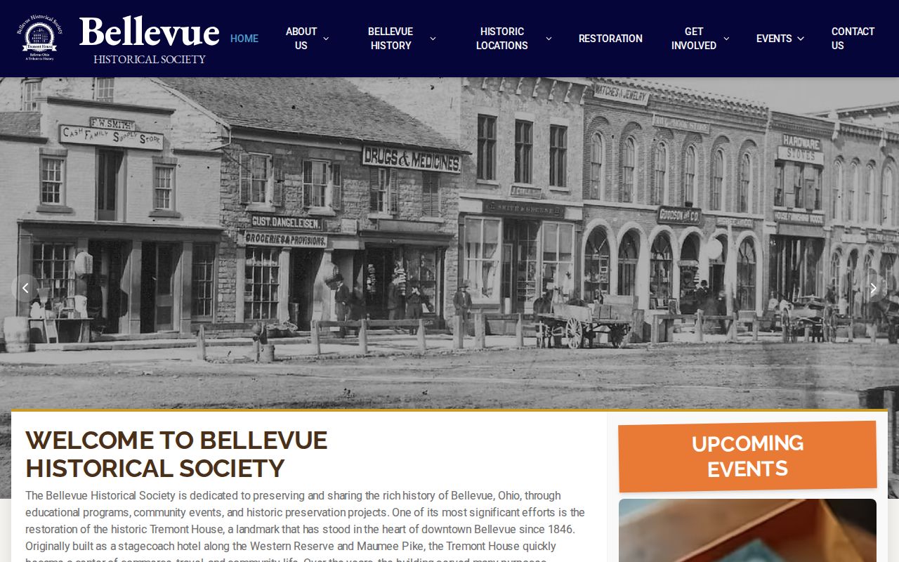 Bellevue city directory history at Bellevue Historical Society